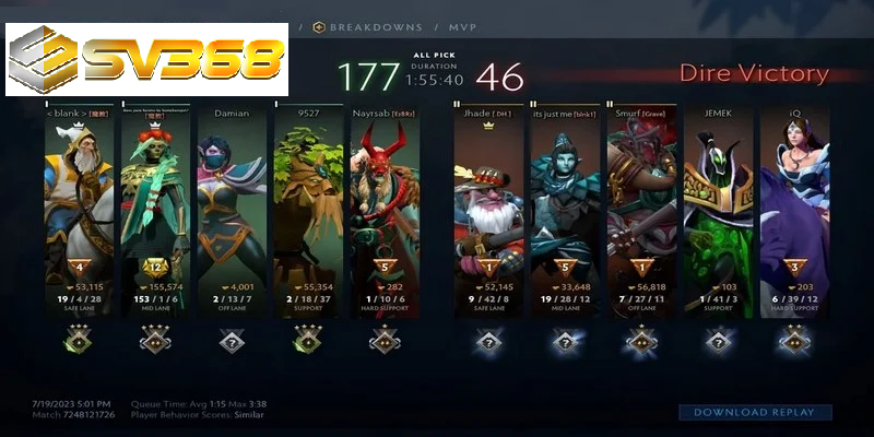 Những loại hình game ESPORTS SV368 hấp dẫn mang đến cho người chơi